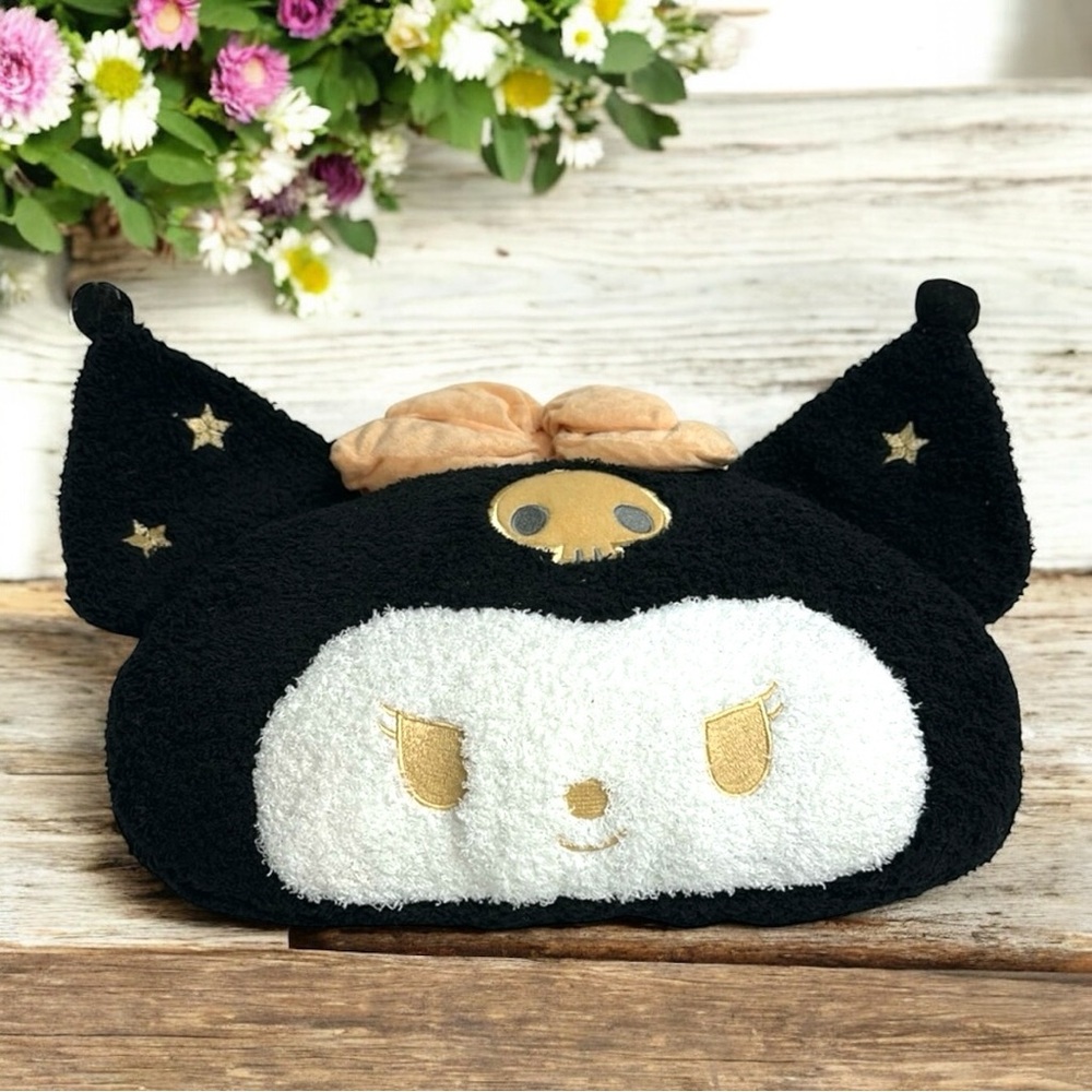 Kuromi Plush Pillow 11" x 17" x 7" by Sanrio - Picture 2 of 13